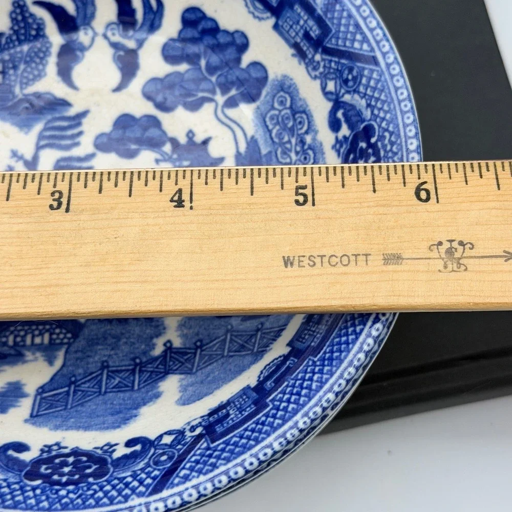 Vintage Japan Blue Willow Small Bowls 6